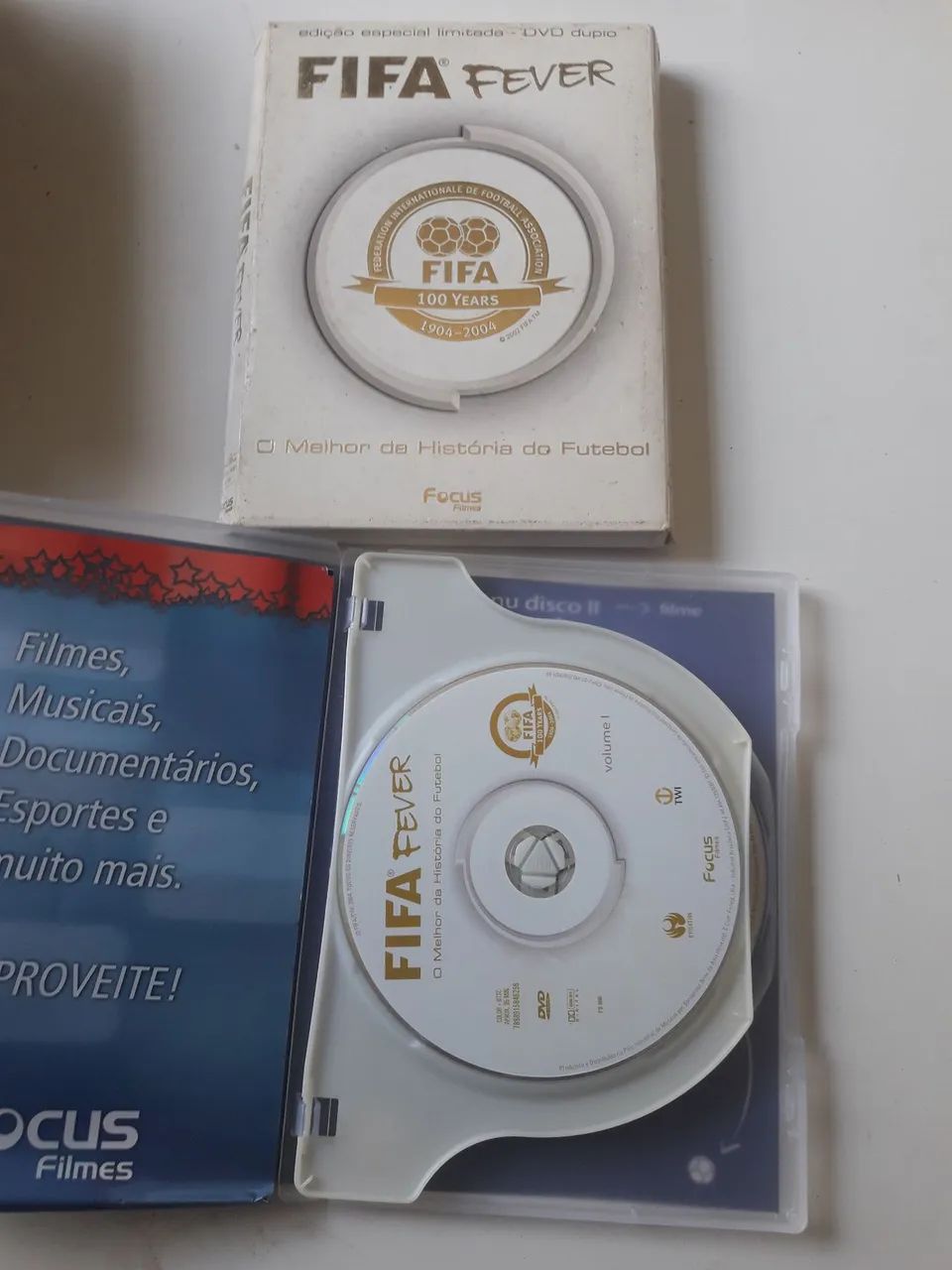 Dvd Fifa 100 anos - Foto 2