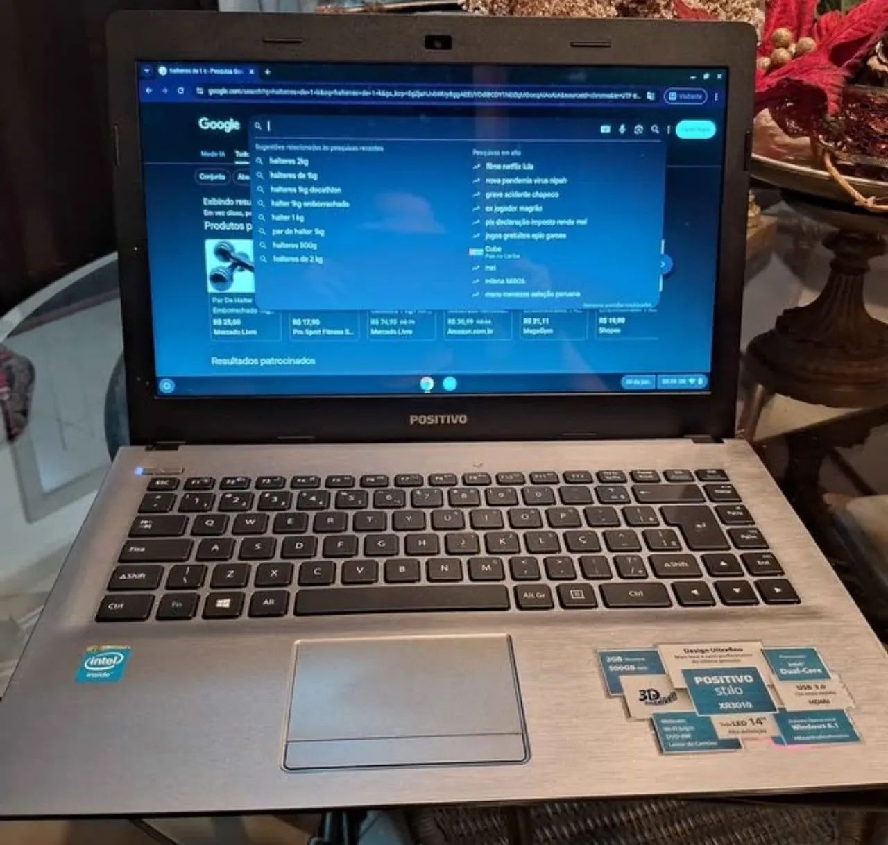 Torrando Notebook Positivo