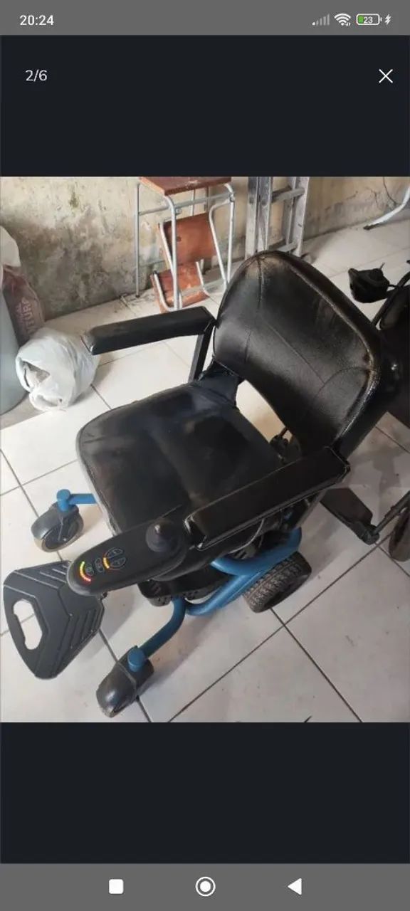 CADEIRA DE RODAS MOTORIZADA  - Foto 3