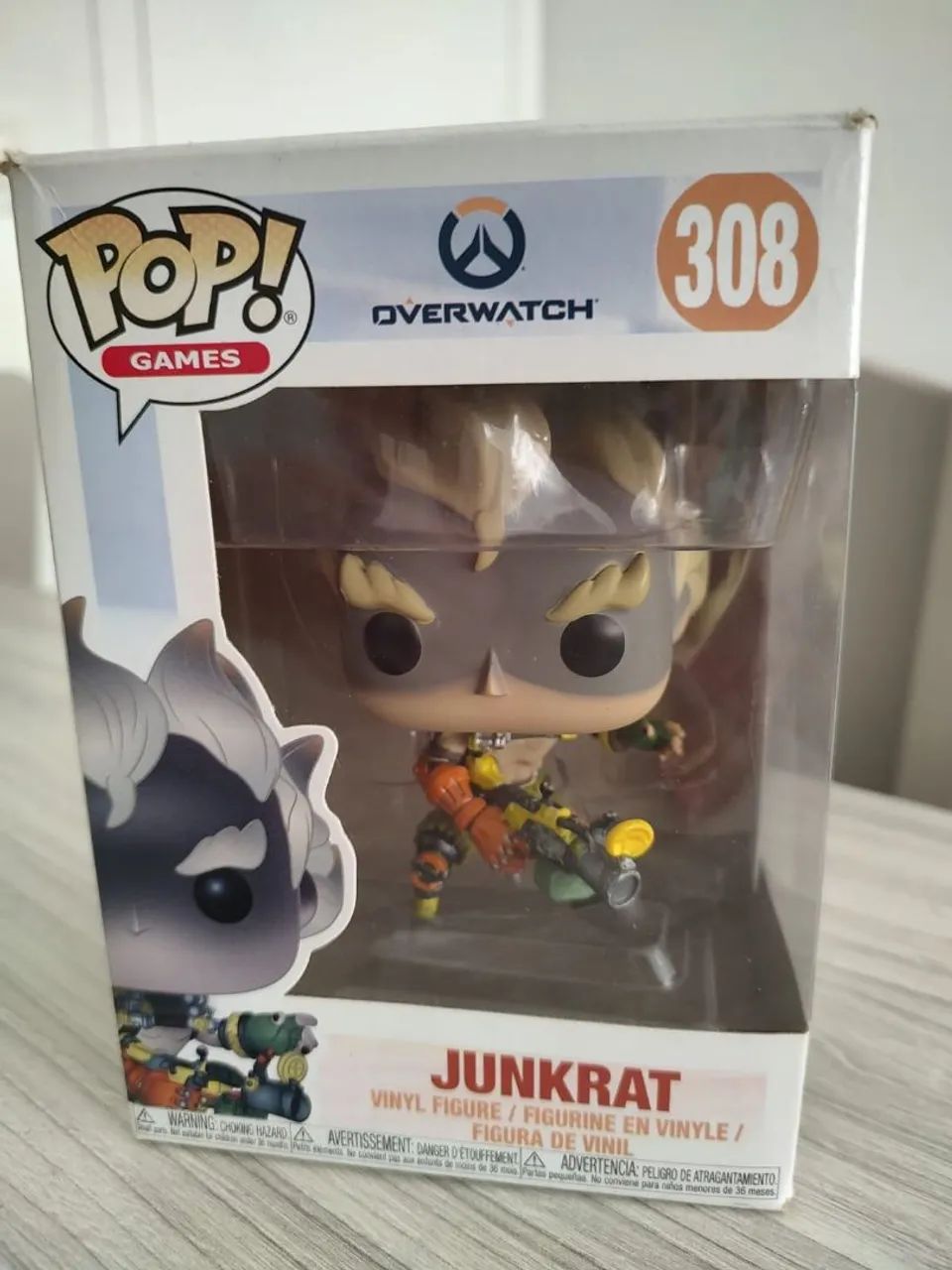 Funko pop Overwatch Junkrat 308