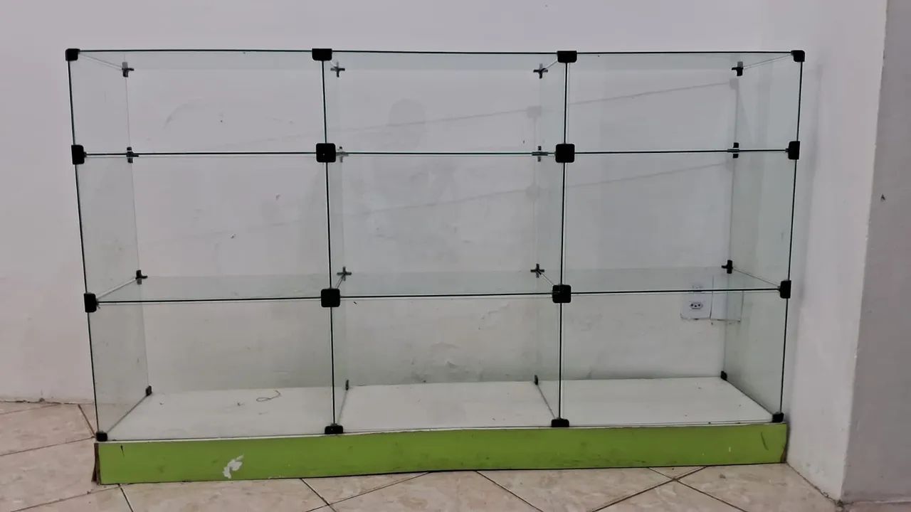 Balcão de Vidro para Loja | Vitrine Modular