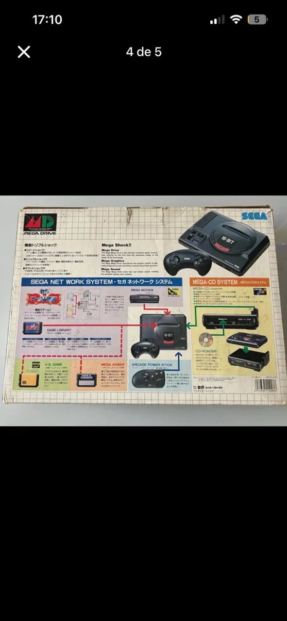 Mega Drive 1 JP - Foto 4