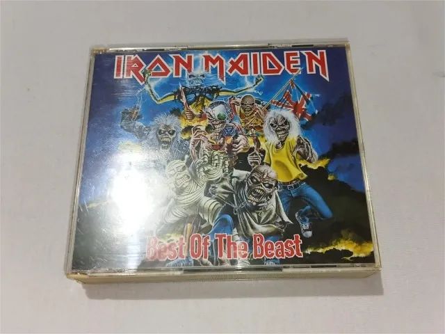 CD Best of the Beast／Iron Maiden 輸入盤　帯付き Antiguidades CASA DO VELHO
