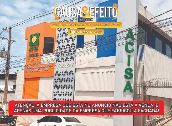 Fachadas em ACM, Lona, Letra Caixa e Adesivos | Fabricação e Projeto - Foto 2