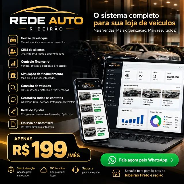 CRM PARA LOJAS DE CARROS