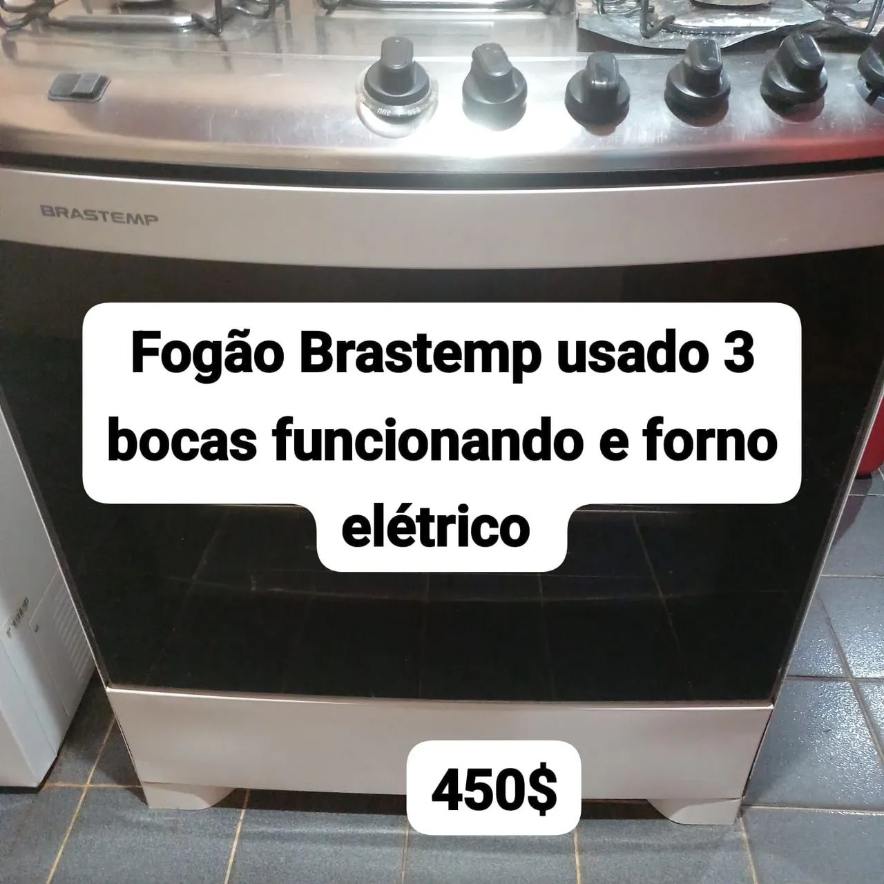 Fogão Brastemp usado 
