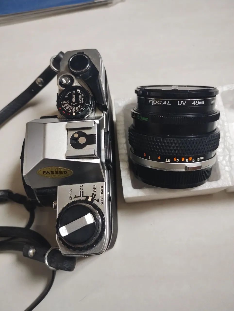 Máquina fotográfica Olympus OM10 ( ótimo estado de conservação) - Foto 3