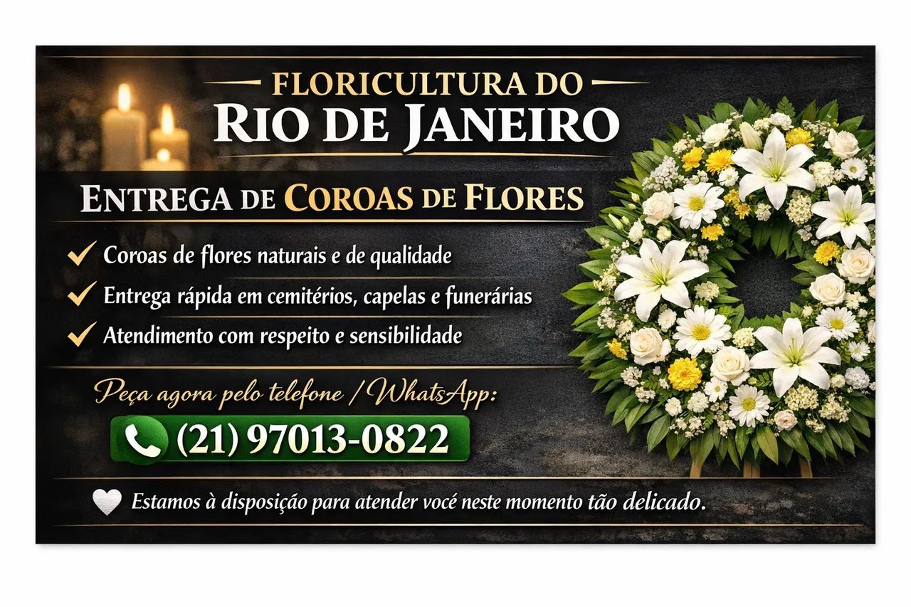 Coroa de flores  - Foto 2