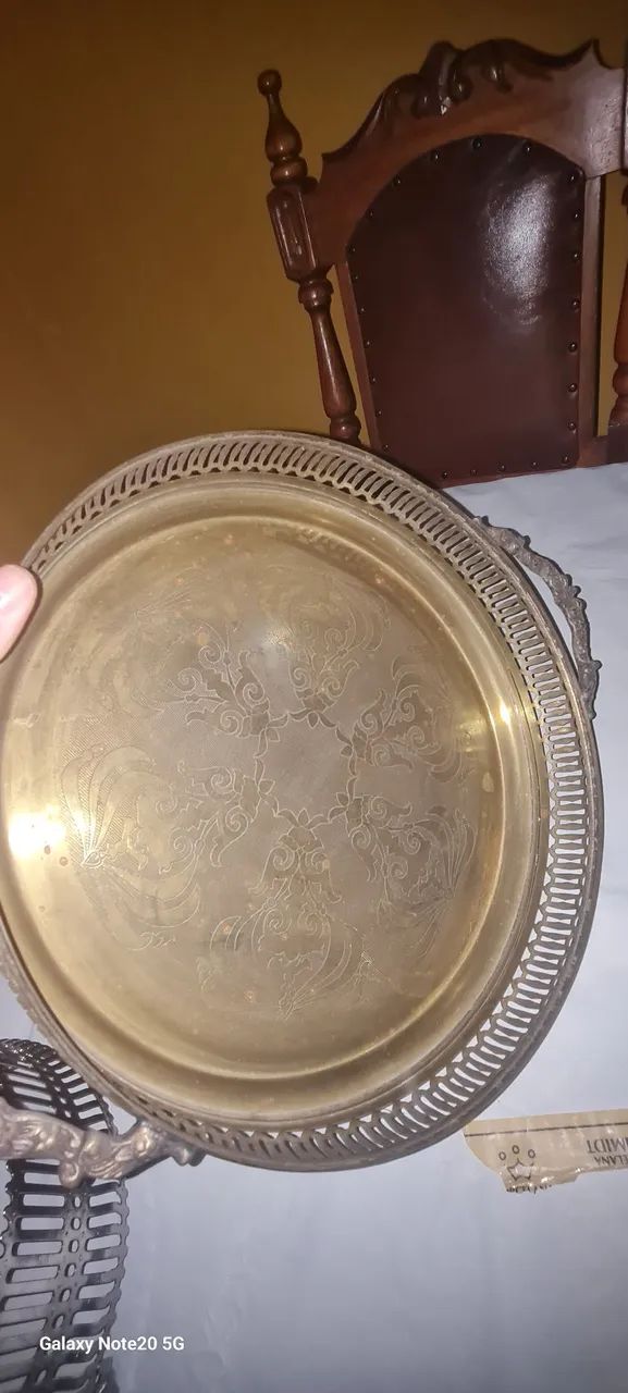 Bandeja em prata - Foto 4