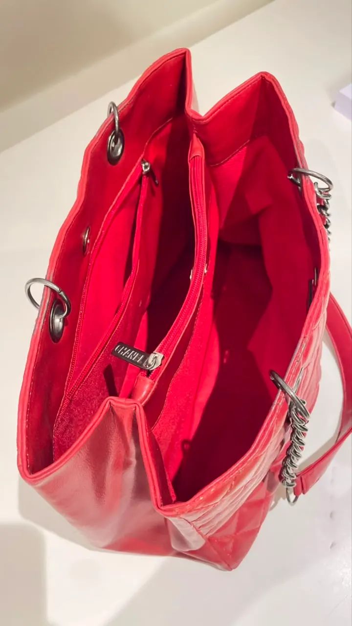 Bolsa vermelha  - Foto 4