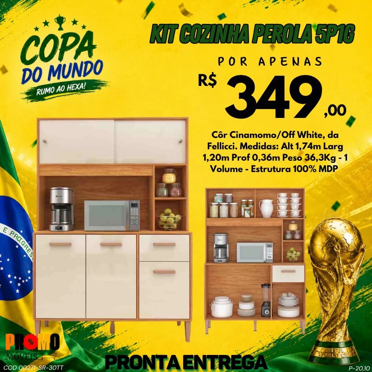 Armário de cozinha 