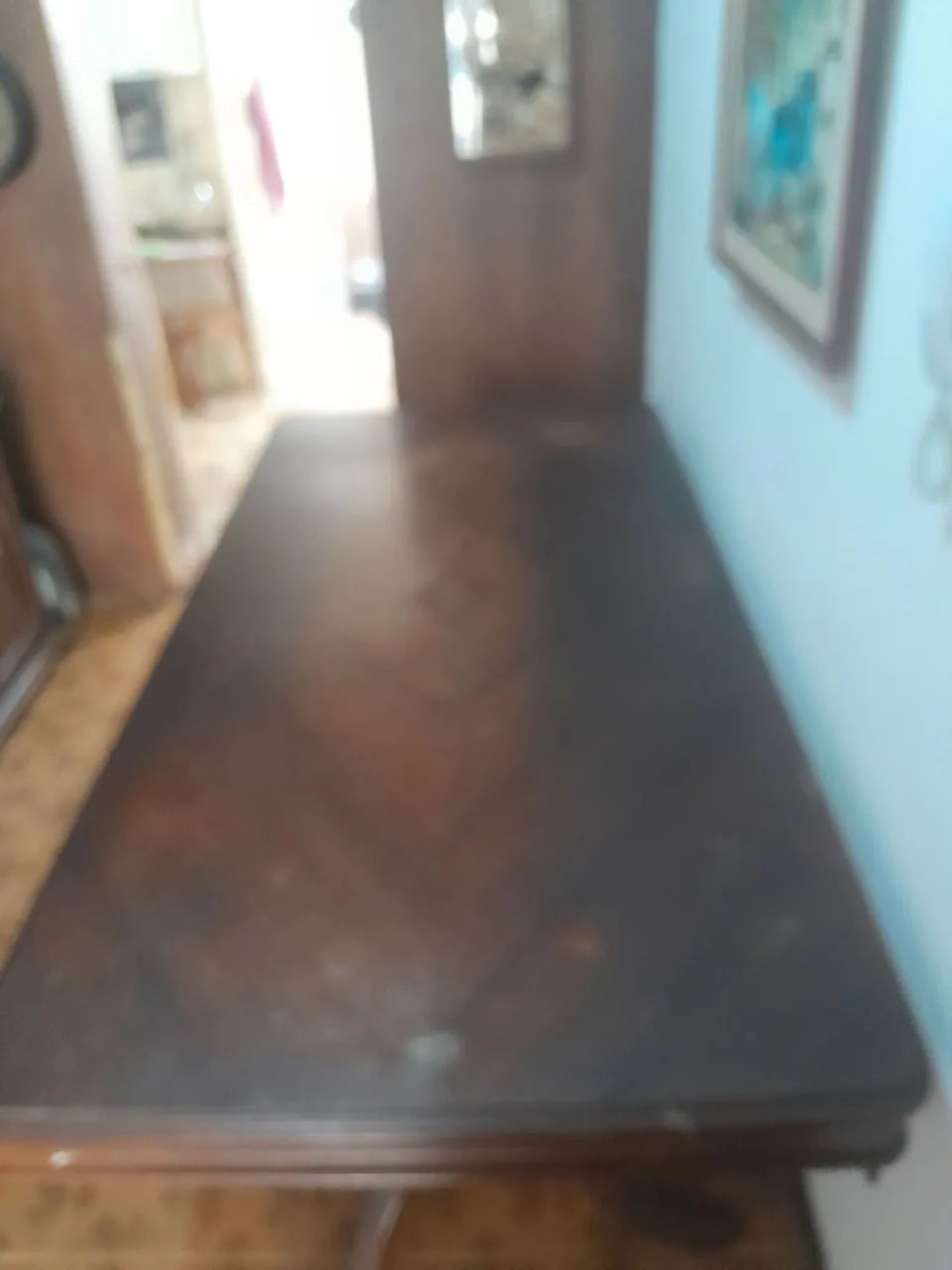 mesa de madeira maci ça  - Foto 2