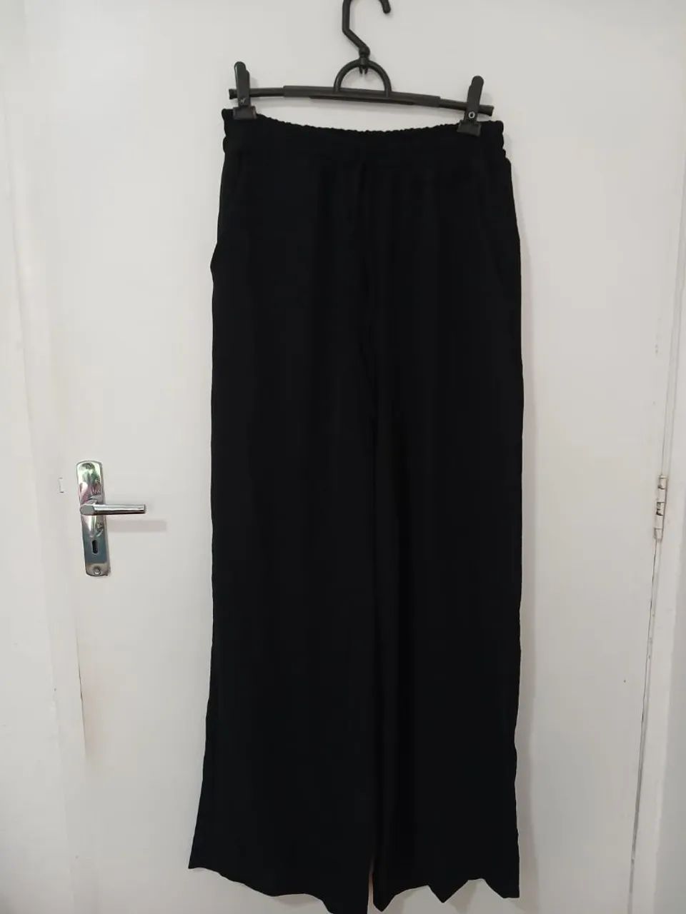 Calça Pantalona feminina preta 