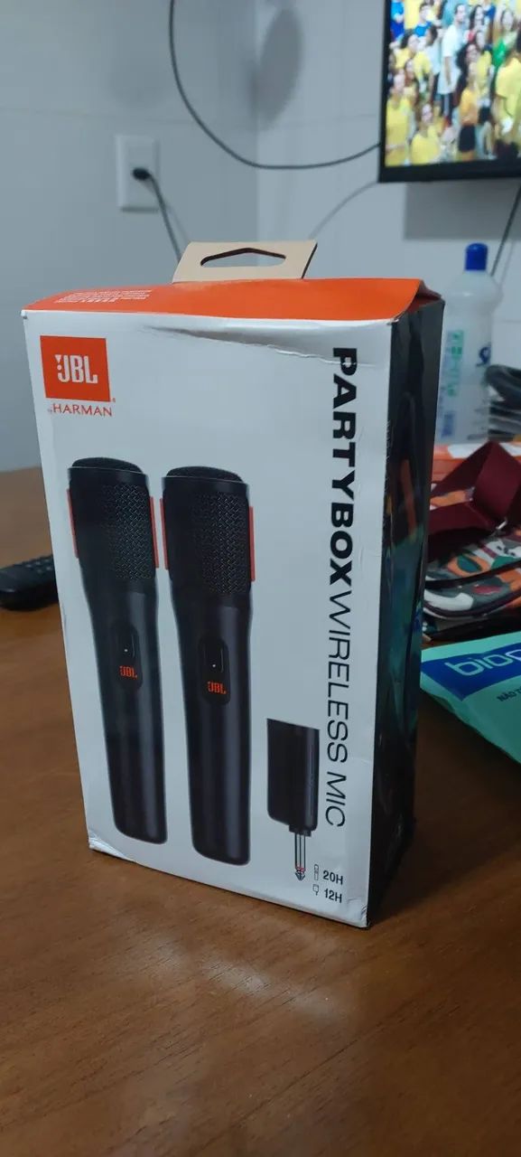Microfone sem fio JBL original novo na caixa. - Foto 3