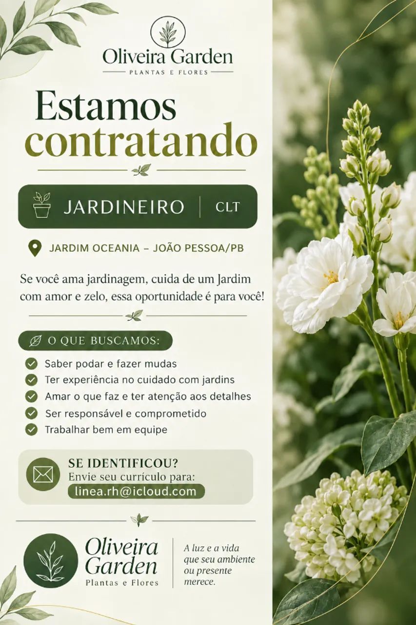 Jardineiro João Pessoa 