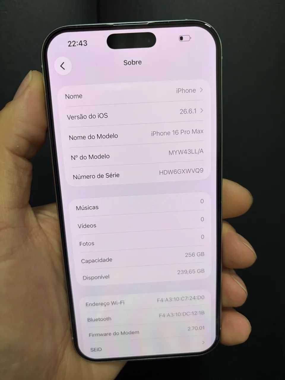 IPhone 16 Pro Max 256GB aceito  trocas - Foto 3