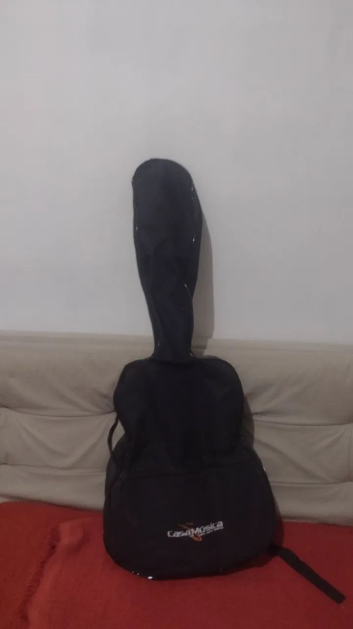 Violão Cordas de aço e capa - Foto 2