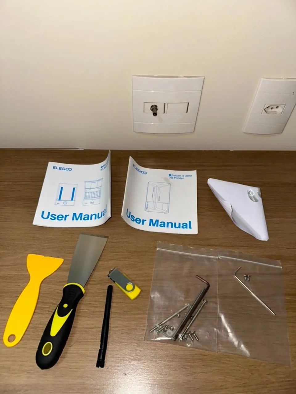 Impressora 3D Elegoo Saturn 4 Ultra + Lava e Cura + Kit Compressor e Aerógrafo - Foto 4