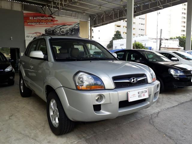 Hyndai 2014 Tucson Gls Automatico Flex completo couro mídia impecável confira - Foto 3
