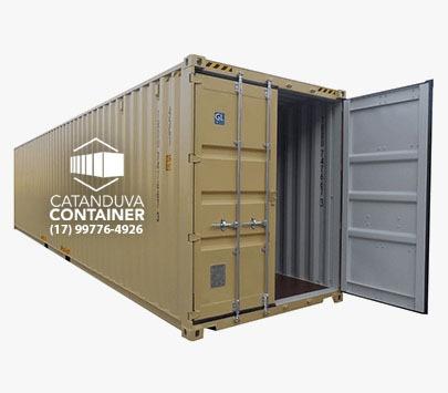 Container Dry 40 pés HC - frete e/ou descarga NÃO inclusos