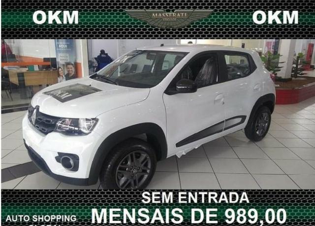 Kwid 1.0 Intense Financio Sem Entrada !!! Zero KM !!! Parcelas de 989 a partir