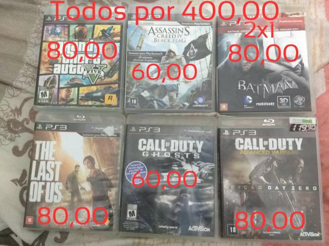 Jogos de PS3 - São Leopoldo RS
