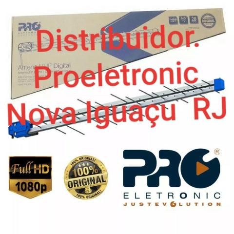 Antena Pq45-1300 Digital 38 Elementos 5 unidades Proeletronic com Suporte - Foto 2