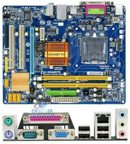 Placa Mae Gigabyte Ga G31m Es2l Intel 775 Computadores E Acessorios Parque Fernanda Sao Paulo Olx