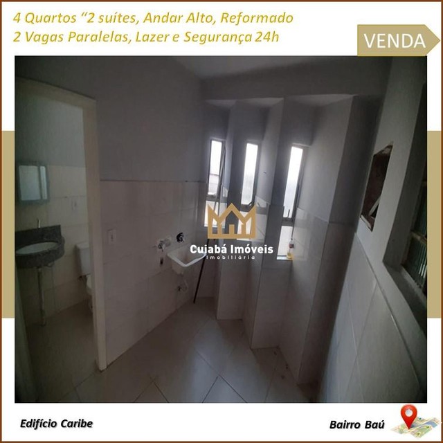 Apartamento para Venda em Cuiabá, Baú, 4 dormitórios, 2 suítes, 4 banheiros, 2 vagas - Foto 5