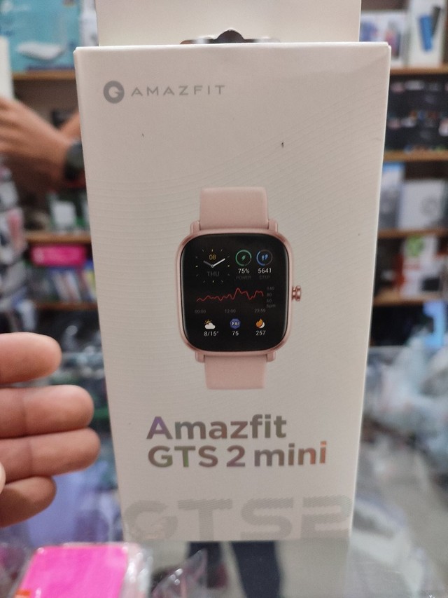 Smartwatch amazfit GTS 2 mini novos lacrados global original com garantia de 3 meses