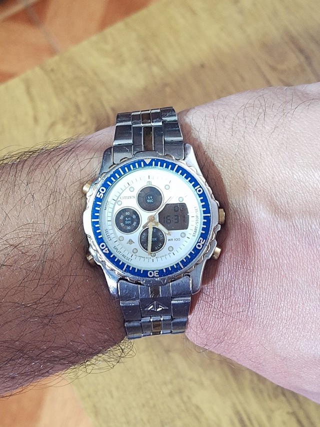 relogio citizen mini combo