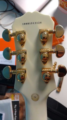 Guitarra Epiphone les paul Studio alpine white- Custon - Foto 3