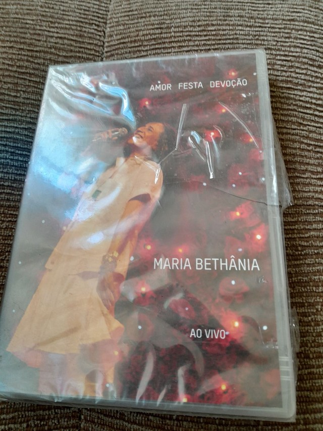 Dvd. Maria Bethânia   ao Vivo