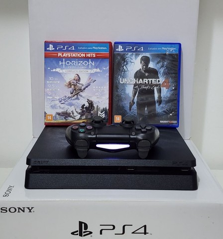 PlayStation 4 1000GB - Cinzento - Edição limitada Uncharted 4 + Uncharted 4,  uncharted 4 preço 