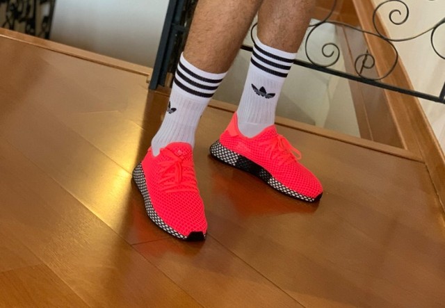 adidas deerupt runner laranja