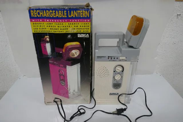 lanterna sinalizador radio antigo. - Foto 2
