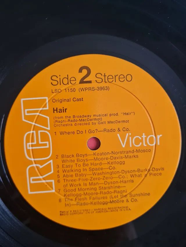 Disco LP Vinil Hair The American Tribal Love-Rock Musical (Importado) - Foto 6