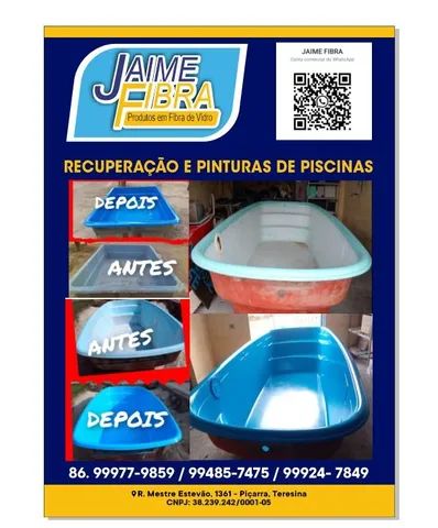 Recuperação e pintura de piscina  - Foto 5