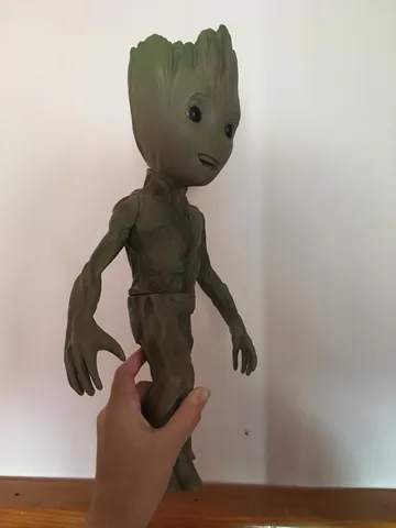 Boneco Star Lord E Groot 30cm Guardiões Da Galáxia 3 Marvel