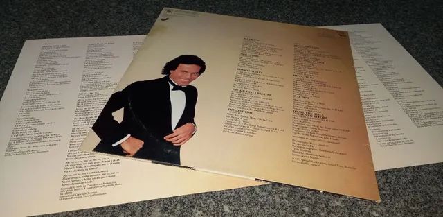 LP vinil Julio Iglesias 1984 - Foto 2