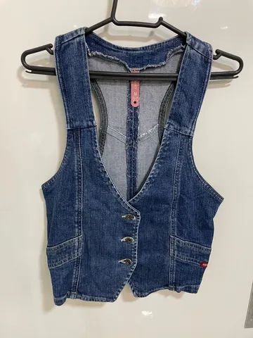 Colete Jeans Feminino Opção - Roupas - Arsenal, São Gonçalo