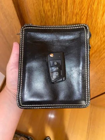 Bolsa couro preta  - Foto 3