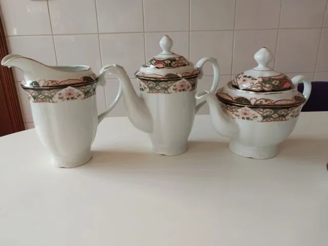 Serviço para Chá e Café - Porcelanas Schimidt - 53 peças - Foto 3