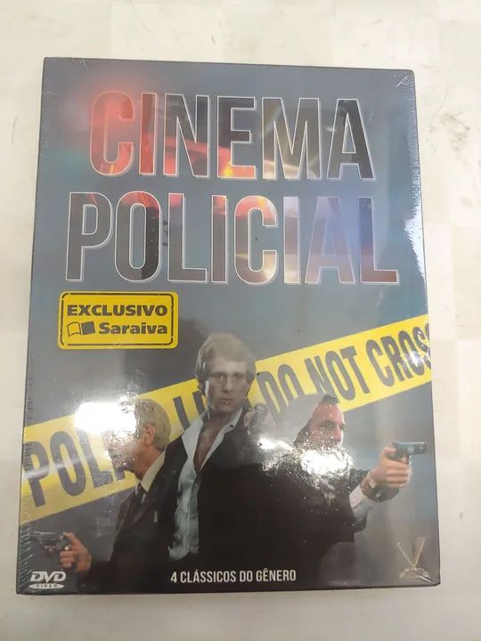 Box Dvd Cinema Policial - 4 Clássicos do Gênero - DVD