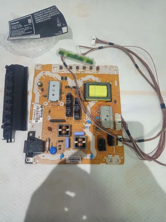 Placa fonte e teclado seletor tv l32b6b l32xxxx