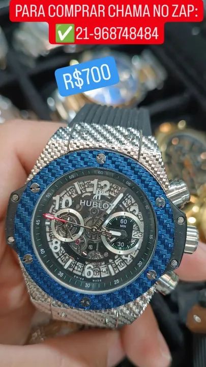 Relogio HUBLOT Referencia 992706 MULTIFUNCIONAL ENTREGAMOS Acessorios Centro Rio de Janeiro 1323788864 OLX