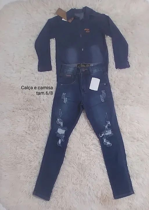 Vendo Calça jeans infantil - Foto 2