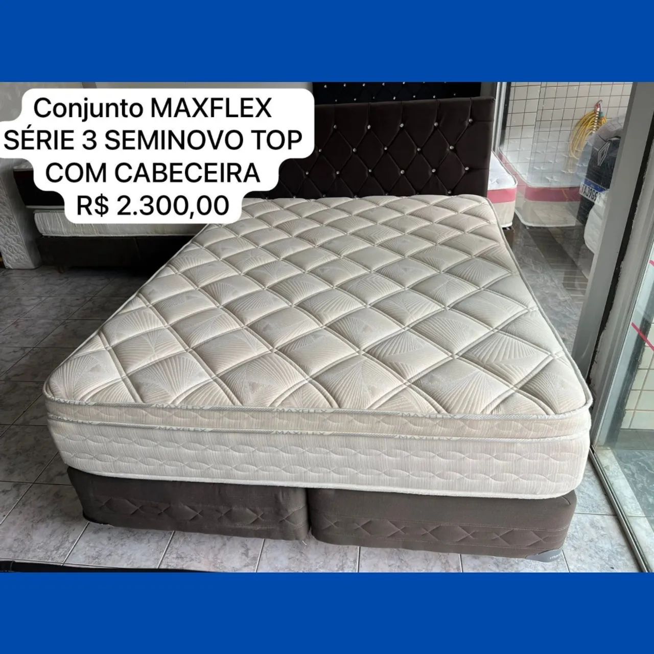 Cama Com Cabeceira Maxflex Série 3