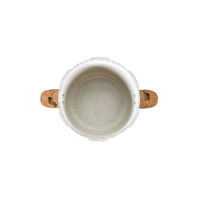 Panela Pressão Brinox 5,4L Ceramic Life c/ Indução Pressure c/ Alça Vanilla 4953103 - Foto 2