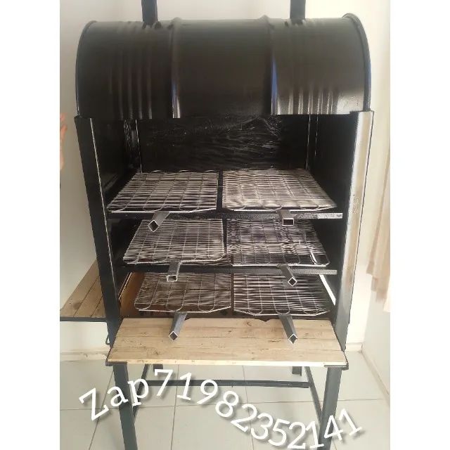 Churrasqueira Reforçada Espetinho Tipo Casa 